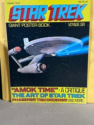 1977 STAR TREK GIANT POSTER BOOK #6