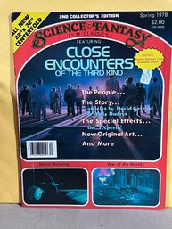 Science & Fantasy Film Classics Magazine #2 CLOSE ENCOUNTERS 1978 Star Wars Ad