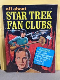 All About STAR TREK FAN CLUBS #1 (Dec 1976)