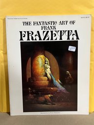 Ballantine Fantastic Fantasy Artist Oil Paintings Frank Frazetta 1st 1975