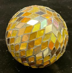 Decorative Multicolored Glass Ball