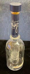 Milano Tequila Bottle With Glass Pineapple Inside Limited Edition