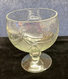 Decorative Crystal Margarita Or Other Favorite Beverage Glass