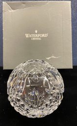 Waterford Crystal Ball Shaped Candle Holder