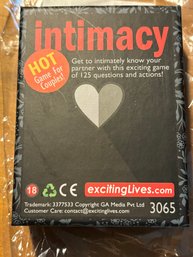 ADULTS ONLY - Intimacy A Card Gme For 2 - New