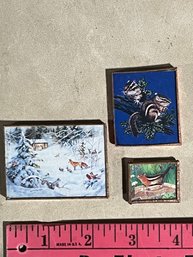 Set Of 3 Magnets Assorted Animals