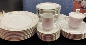 Set Of 36 Pieces Floral Pattern China