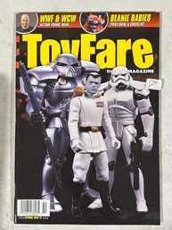 Toyfare Magazine #14 ORIGINAL Vintage 1988 Wizard W/ Star Wars Poster