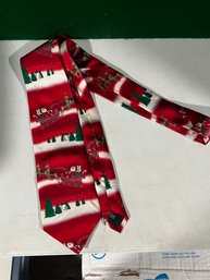 Christmas Santa Holiday Tie