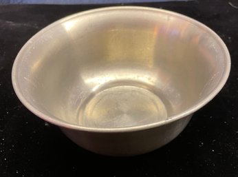 Fred Danforth 1988 Pewter Bowl Signef