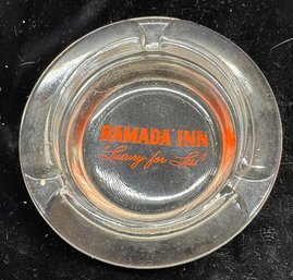 Glass Ashtray Ramada Inn Luxury For Less