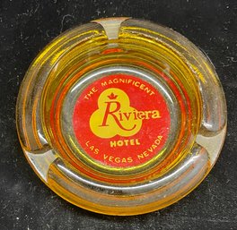 Glass Ashtray The Magnificent Riviera Hotel Las Vegas NV