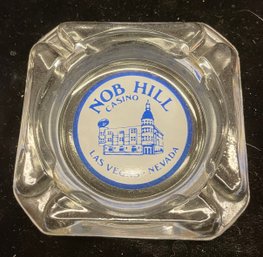 Glass Ashtray Nob Hill Casino Las Vegas NV