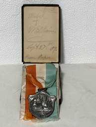 Antique 1909 Hudson-Fulton Celebration Medal