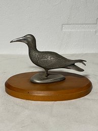 Creed Pewter Duck Statue