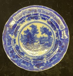 Fairy Villa Flow Blue Dinner Plate 9in