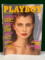 1983 April Playboy Magazine -  Nastassia Kinski