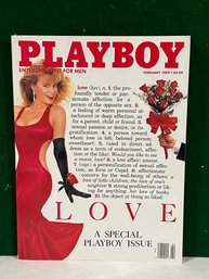 1989 February Playboy Magazine - Simone Eden