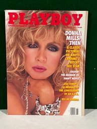 1989 November Playboy Magazine - Donna Mills