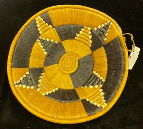 Handcrafted Woven Basket By Ugandan Women