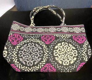 Celtic Knot Patterned Cloth Handbag