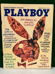 1976 September Playboy Magazine -  Elizabeth Ray Fanne Fox