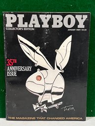 1989 January Playboy Magazine - Fawna Maclaren