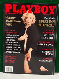 1997 January Playboy Magazine - Covergirl: Marilyn Monroe