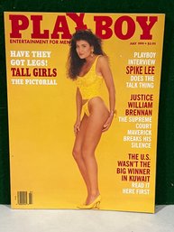 1991 July Playboy Magazine - Centerfold - Wendy Kaye