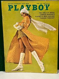 1970 April Playboy Magazine - Playmate Barbara Hillary