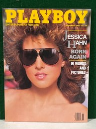 1987 November Playboy Magazine - Centerfold Jessica Hahn