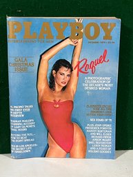 1979 December Playboy Magazine - Candace Collins POTM/Raquel Welch Cover