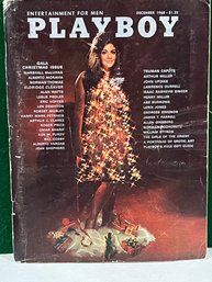 1968 December Playboy Magazine - Cynthia Myers