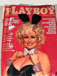 1978 October Playboy Magazine - Dolly Parton