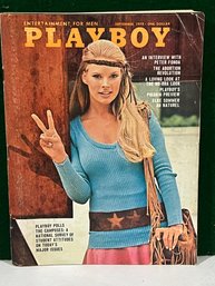 1970 September Playboy Magazine - Debbie Ellison