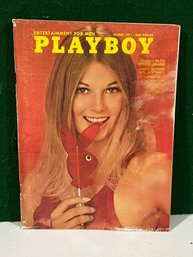 1971 March Playboy Magazine - Cynthia Hall