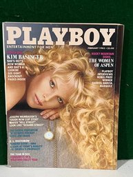 1983 February Playboy Magazine - Kim Basinger