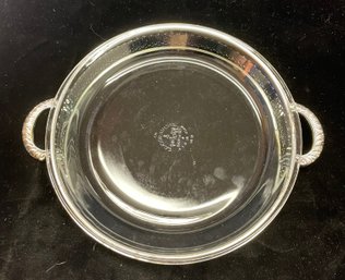 10in Round Baking Pie Pan With Decorative Metal Stand