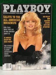 1992 August Playboy Magazine - Margie Murphy Cover