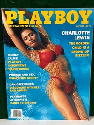 1993 July Playboy Magazine - Charlotte Lewis Cover - Leisa Sheridan Centerfold