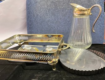 Glass And Metal Baking And Serving Bundle