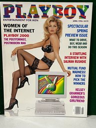 1986 April Playboy Magazine - COVER: PLAYMATE SAMANTHA TORRES