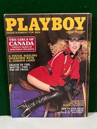 1980 October Playboy Magazine - Cover: S.J. Fellowes Playmate: Mardi Jacquet