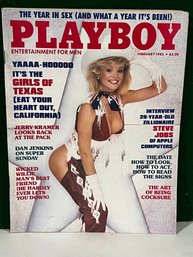 1985 February Playboy Magazine - Cover: Julie McCullough Playmate: Cherie Witter