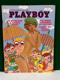 1974 August Playboy Magazine Jean Manson