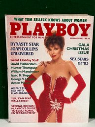 1983 December Playboy Magazine - Joan Collins