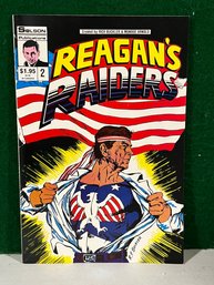 Comic Book - Reagan's Raiders #2 1986 Great Cover - Solson Comic Book