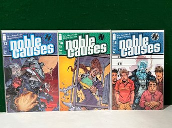Lot Of 3 Comic Books - Nobles Causes -  #13, 14, 15