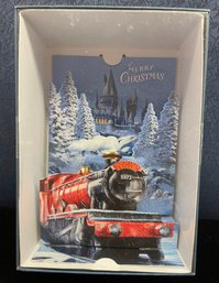 New Hallmark Harry Potter Hogwarts Express Christmas Card