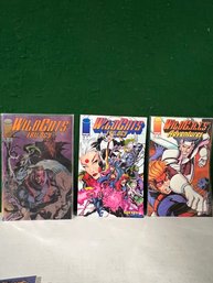 Lot Of 3 Comic Books - 2 Wildcats Trilogy And 1 Wildcats Adventure - Jun 1, Dec 3, Feb 6